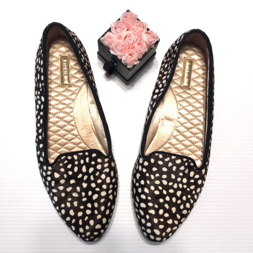 Birdies Calf Hair Spotted Fawn NWOB